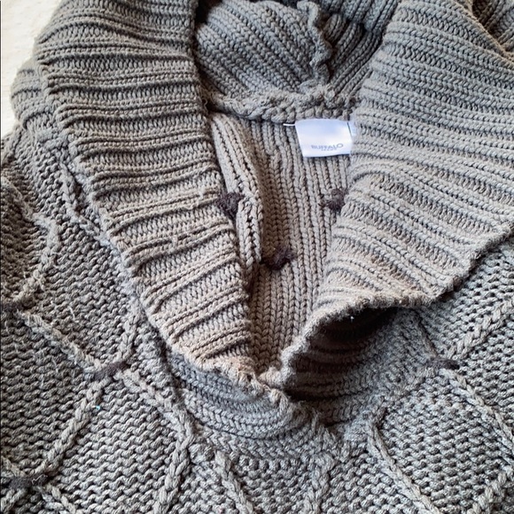 Buffalo Big Comfy Sweater with Open Front - Picture 7 of 7